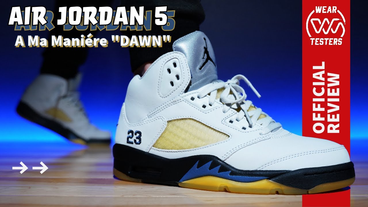 A Ma Maniére x Air Jordan 5 Dawn - YouTube