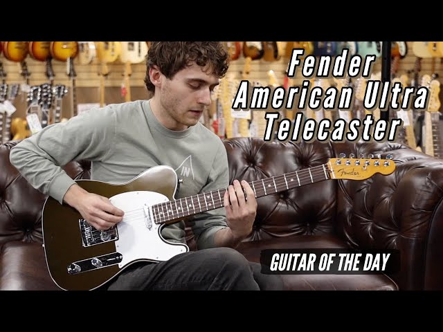 Fender American Ultra Telecaster Texas Tea | Guitar of the Day