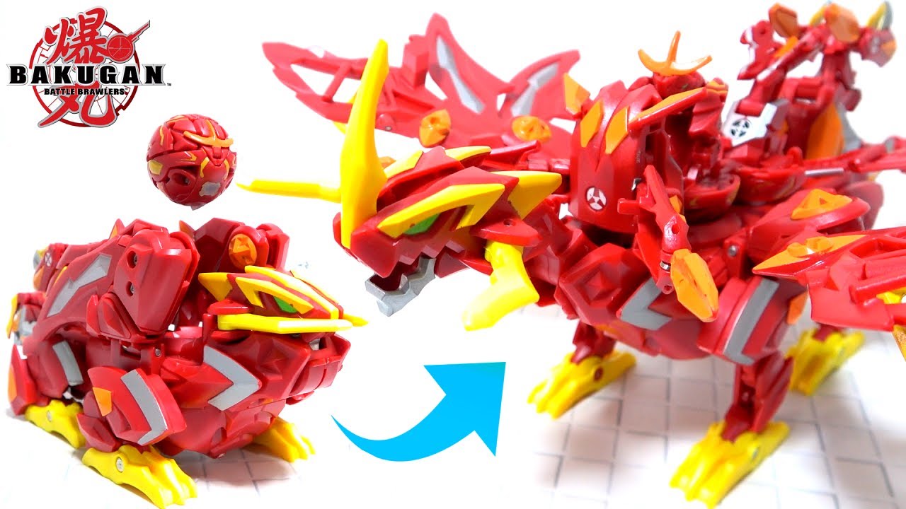 Bakugan automatically transforms! ] Combined with 4 battle gears