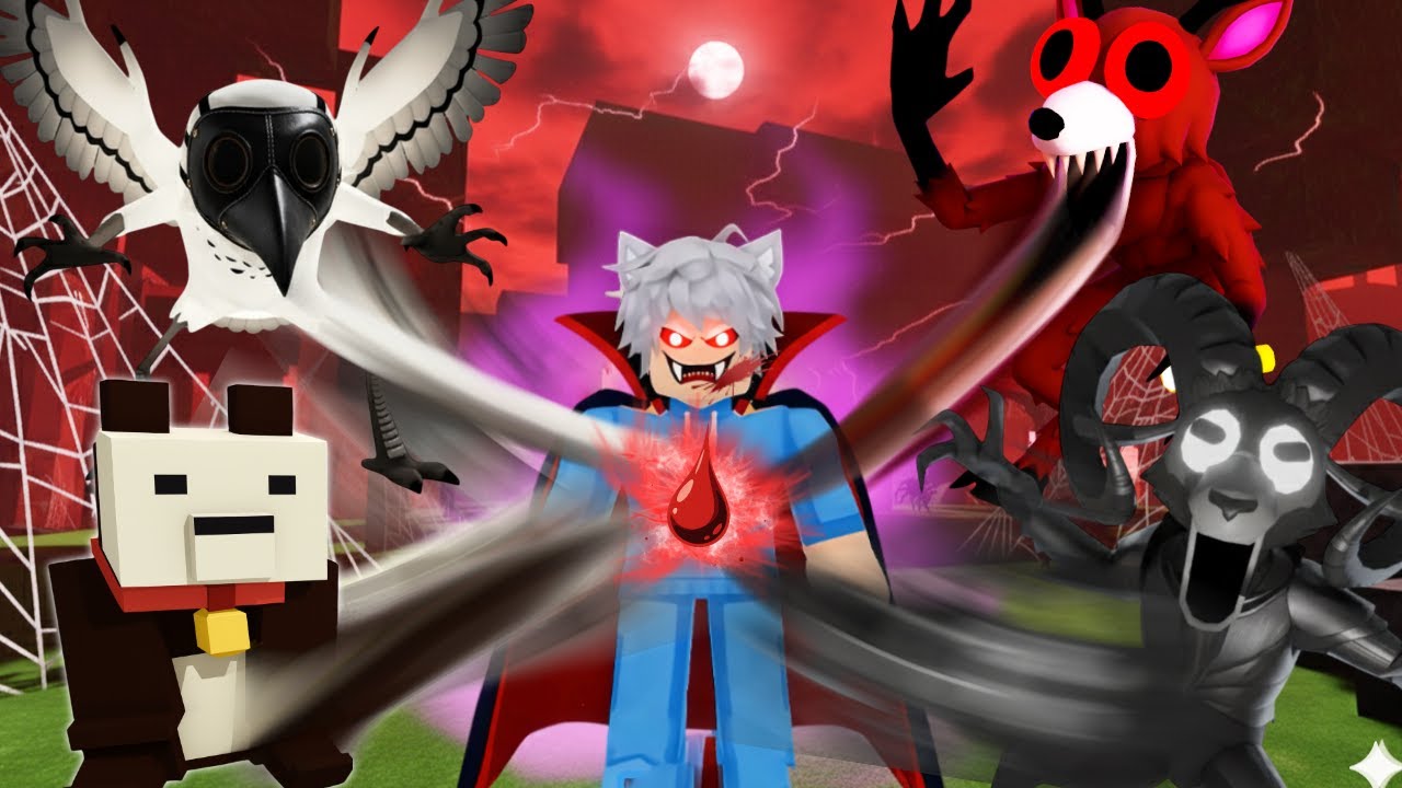 Roblox: A vampire who has sucked the blood of all monsters and
