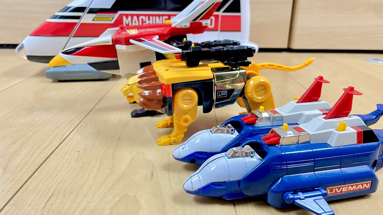 Chouju Sentai Live Man】🦅🦁🐬初の胸ライオン⁉︎ライブマンのDX