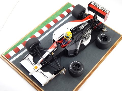 Mclaren MP4/6 1/12 scale model (Tamiya) complete build details