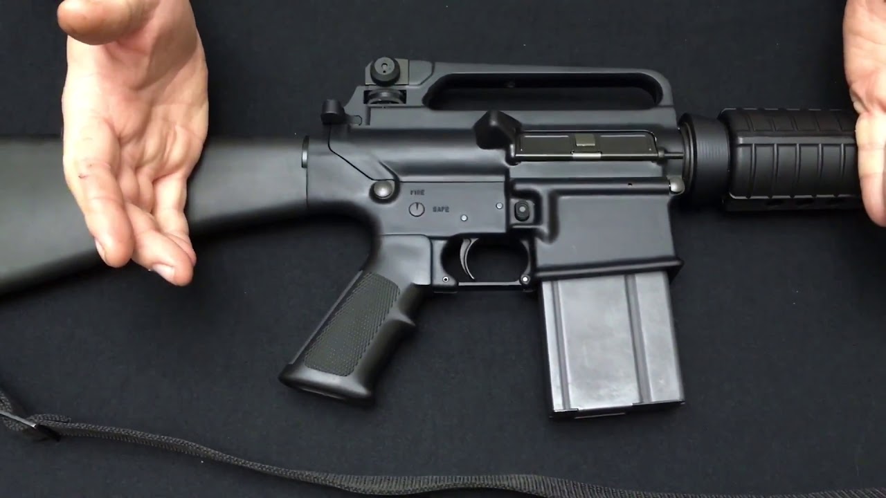 Armalite AR 10 A2 - YouTube