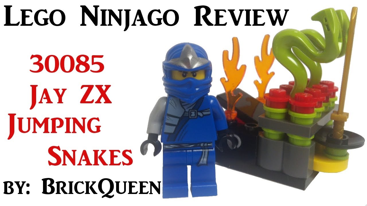 LEGO 30085 Jay ZX Jumping Snakes Poly Bag LEGO Ninjago Review