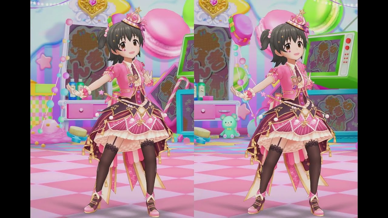 デレステMV][立体視]「Romantic Now」 赤城みりあ with Fantast!c Now