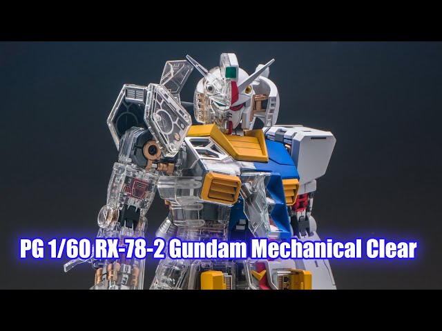 PG 1/60 RX-78-2 Gundam Mechanical Clear ver. - Painted Build - YouTube