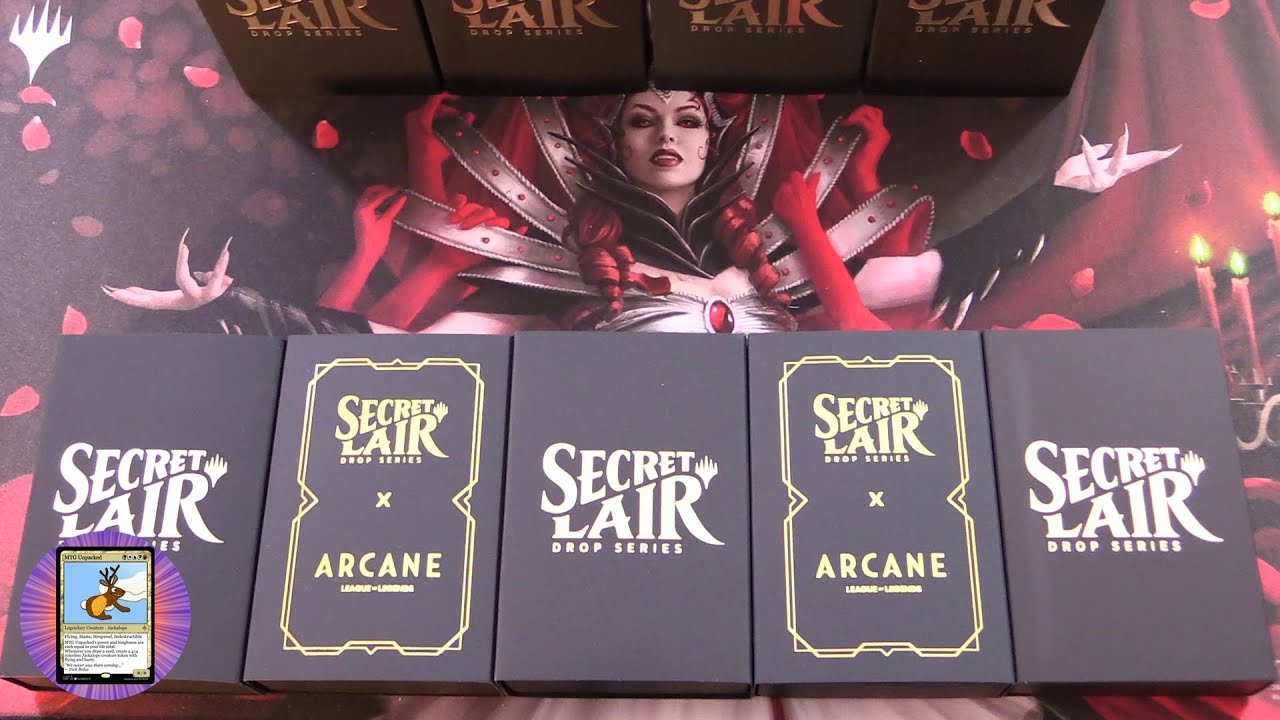 MTG Secret Lair: Secretversary 2021 Superdrop Foil Bundle Unboxed