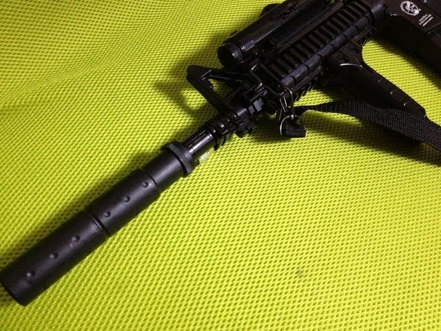 電動ガンボーイズ用のサイレンサーを作ってみた！ - YouTube