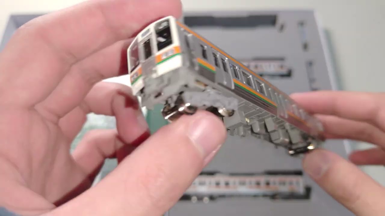 ASMR風開封]KATO 10-1858 211系5000番台中央本線 4両基本セットと10