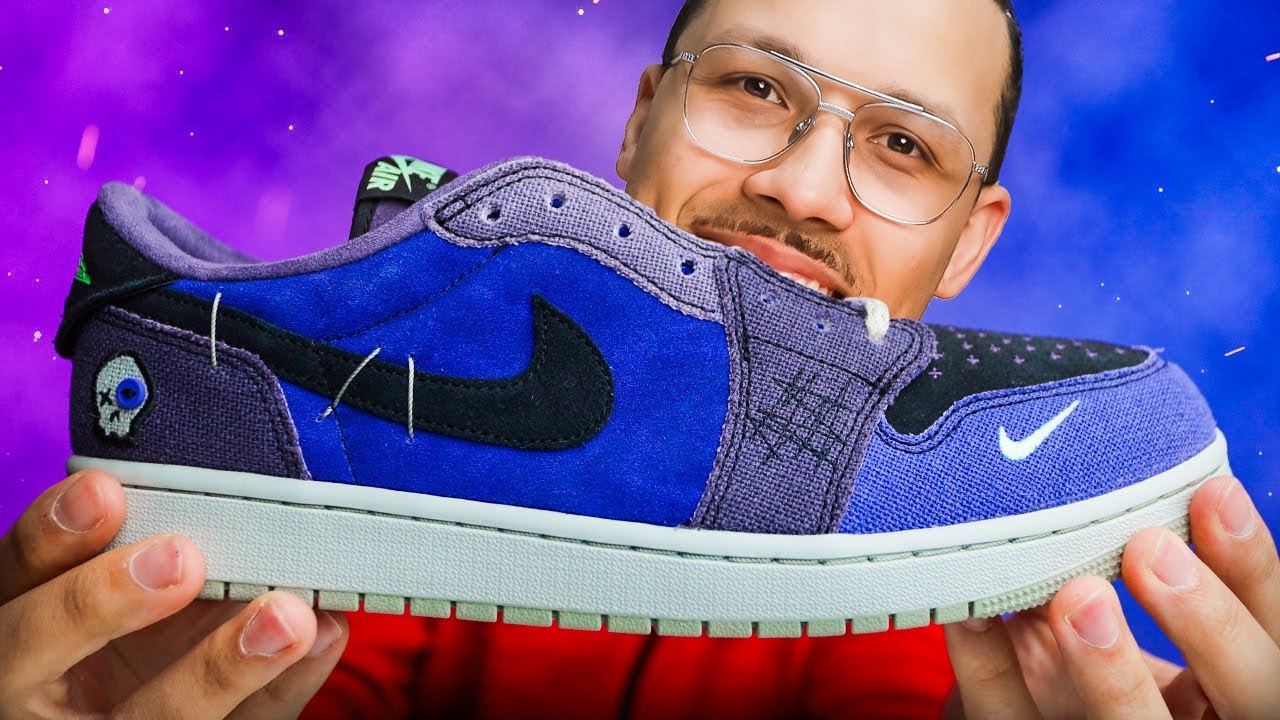Air Jordan 1 Low OG Zion Williamson VooDoo Alternate - YouTube