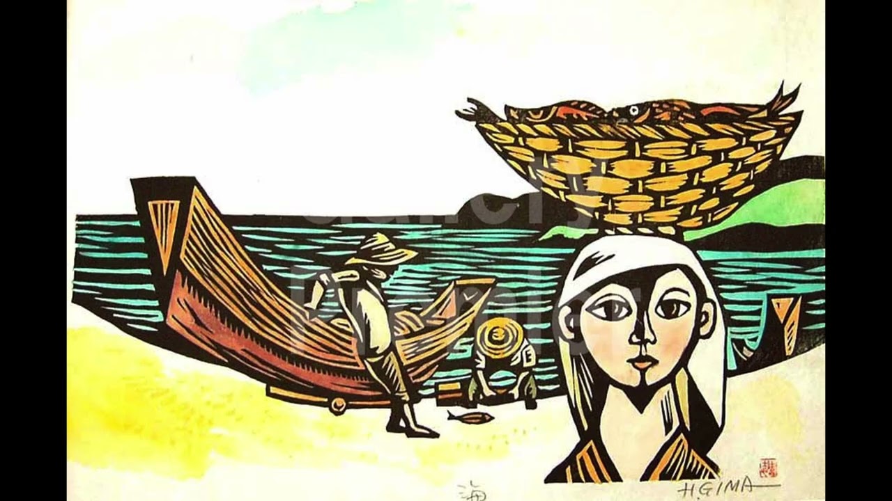 儀間比呂志・木版画展