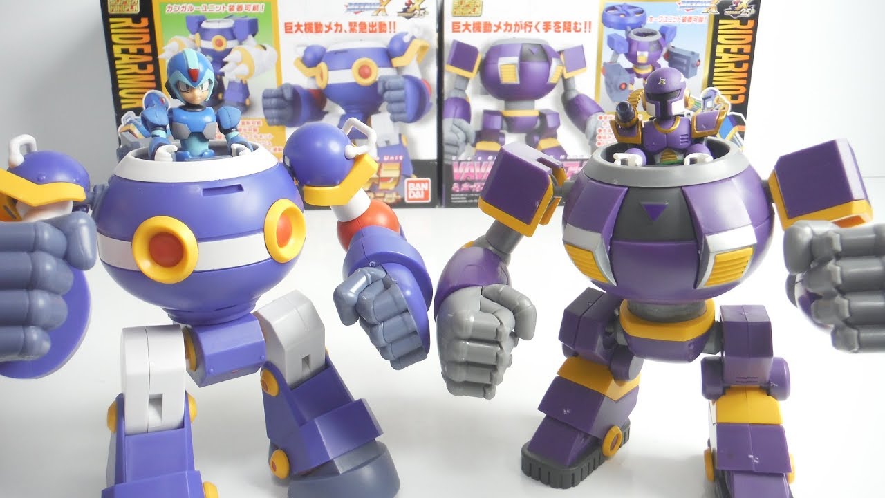 スーパーミニプラ ロックマン ライドアーマー 全2種 開封 Super Mini