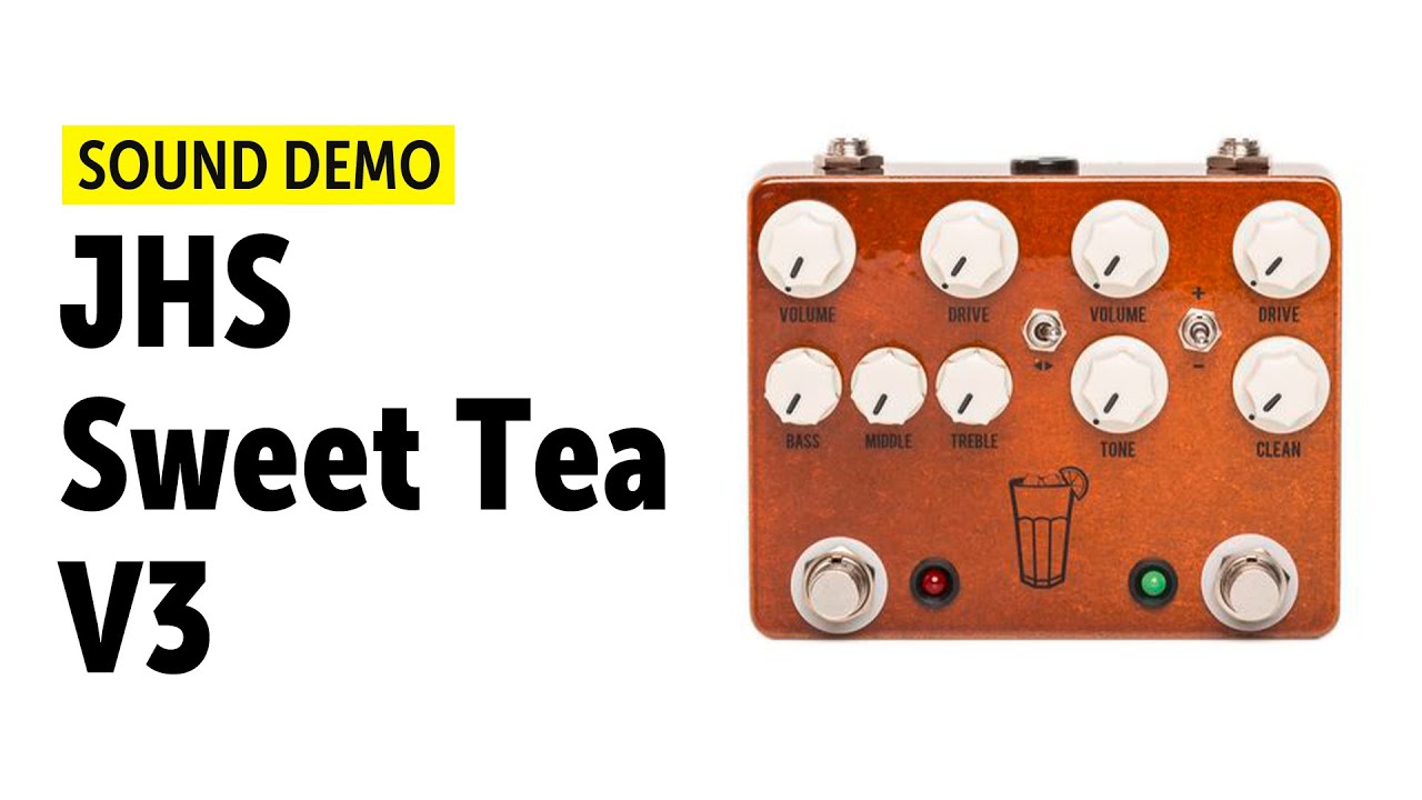 JHS Sweet Tea V3 ディストーション - JHS Pedals エフェクター