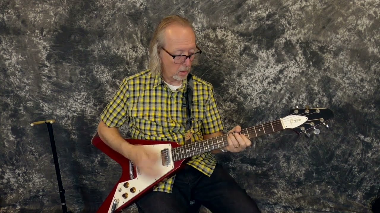 1978 Set Neck Greco FV 600 Flying V - YouTube