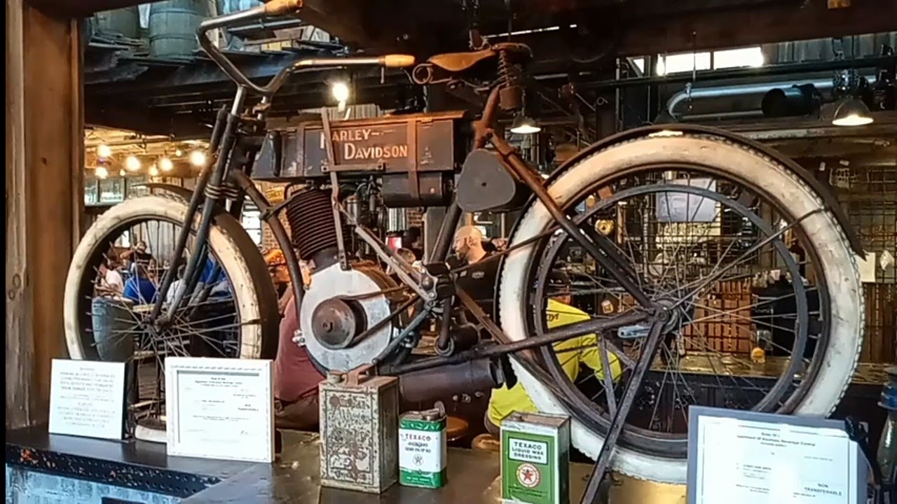 1903/04 Restored, Harley-Davidson, Model O, Strap Tank Motorcycle