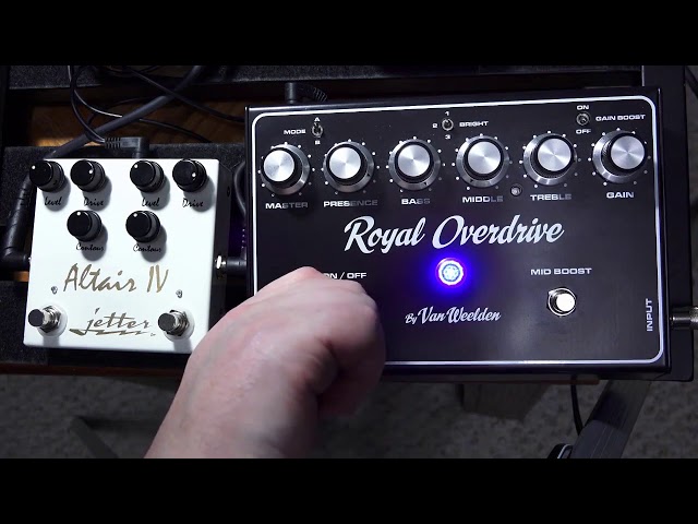 Royal Overdrive VS Jetter Altair IV Overdrive - YouTube