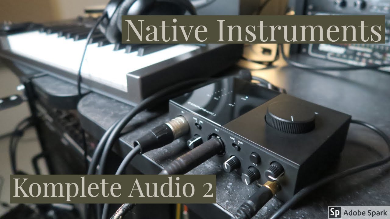 Native Instruments Komplete Audio 2 - Review and Demonstration