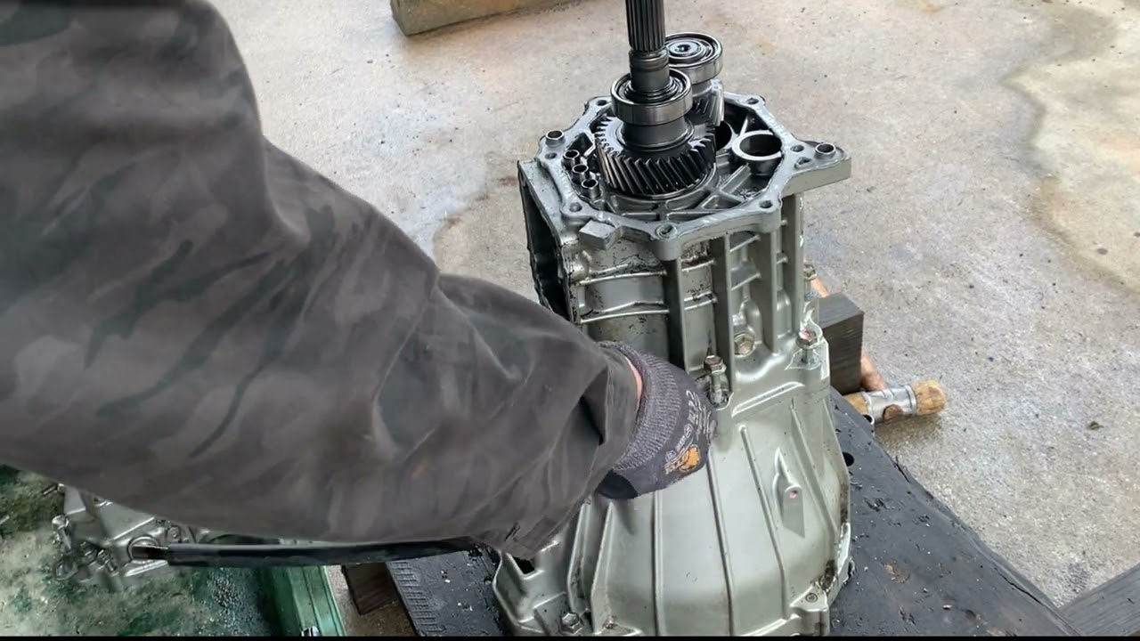 ジムニーjb23 後期ミッションを分解してギア組変えしていく① #jb23