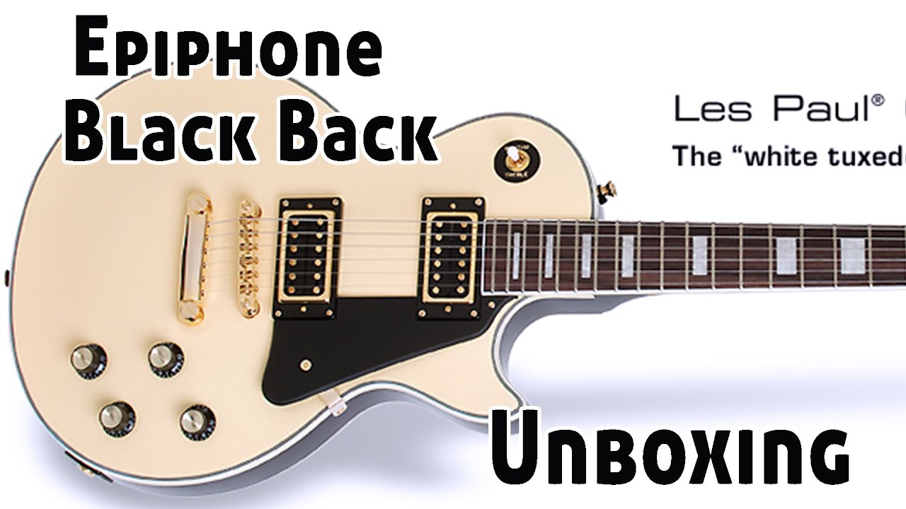 Epiphone Les Paul Custom Blackback Pro - What To Know & Where To