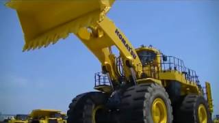コマツ ホイールローダー WA1200 - YouTube