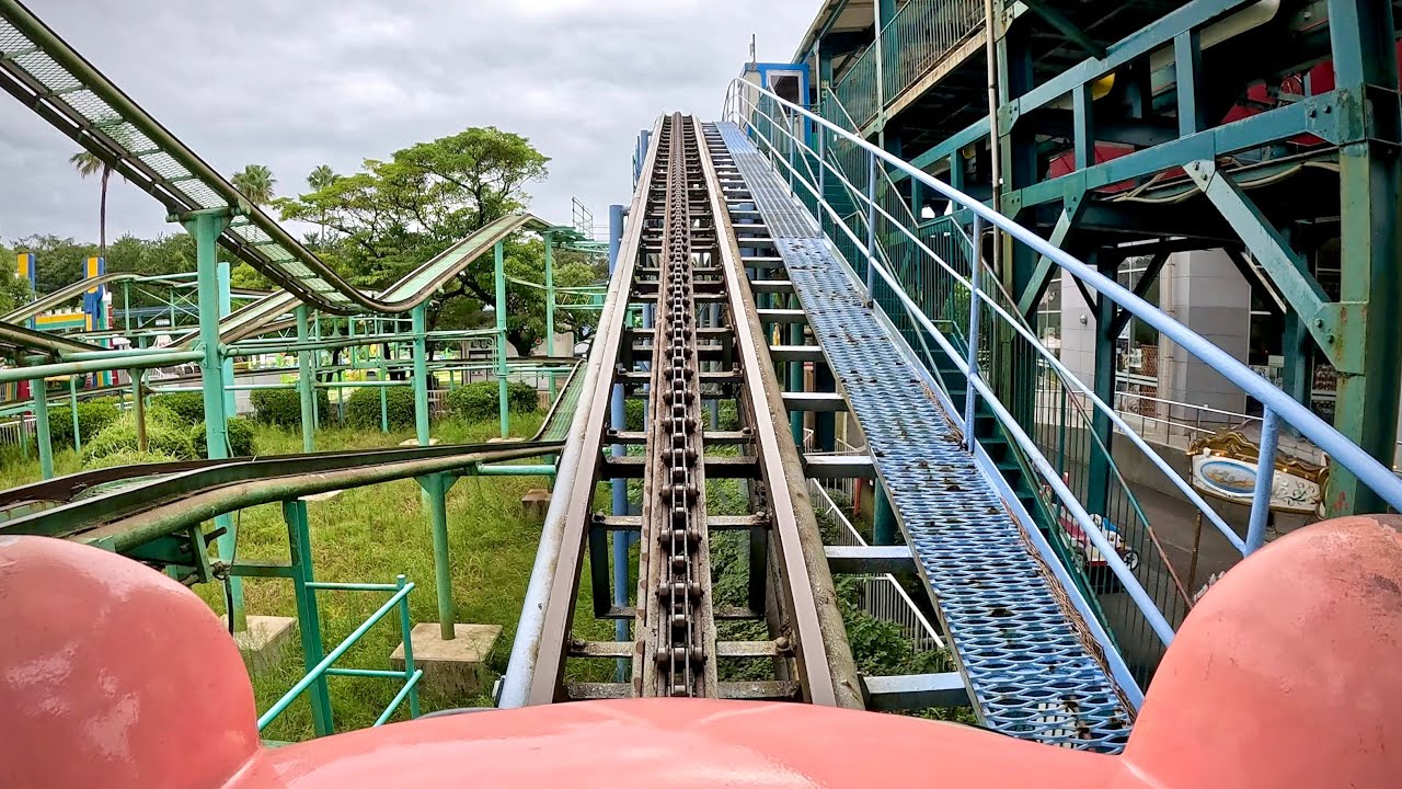 With commentary] Mad Mouse / On-ride POV (Ride video) / Miyazaki