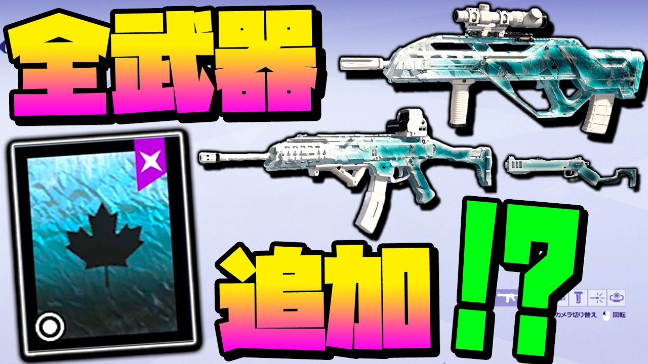 All weapons add *Black Ice* skins!? | Rainbow Six Siege - YouTube