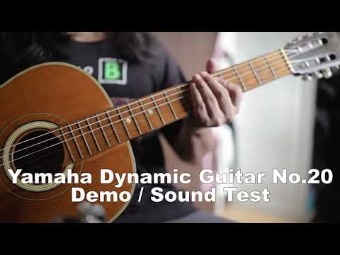 1963 Yamaha Dynamic Guitar No.20 Demo / Sound Test - YouTube