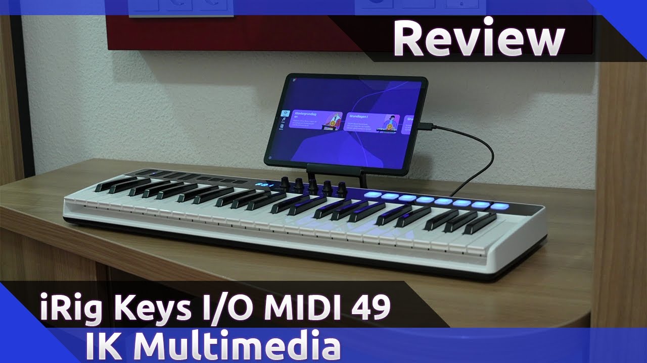 IK Multimedia iRig Keys I/O MIDI 49 Review (2023) - YouTube
