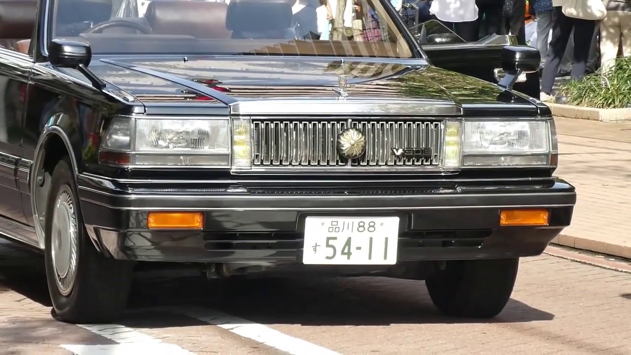 警視庁の激レア旧車!!セドリックオープンカー気になる車内映像 Tokyo