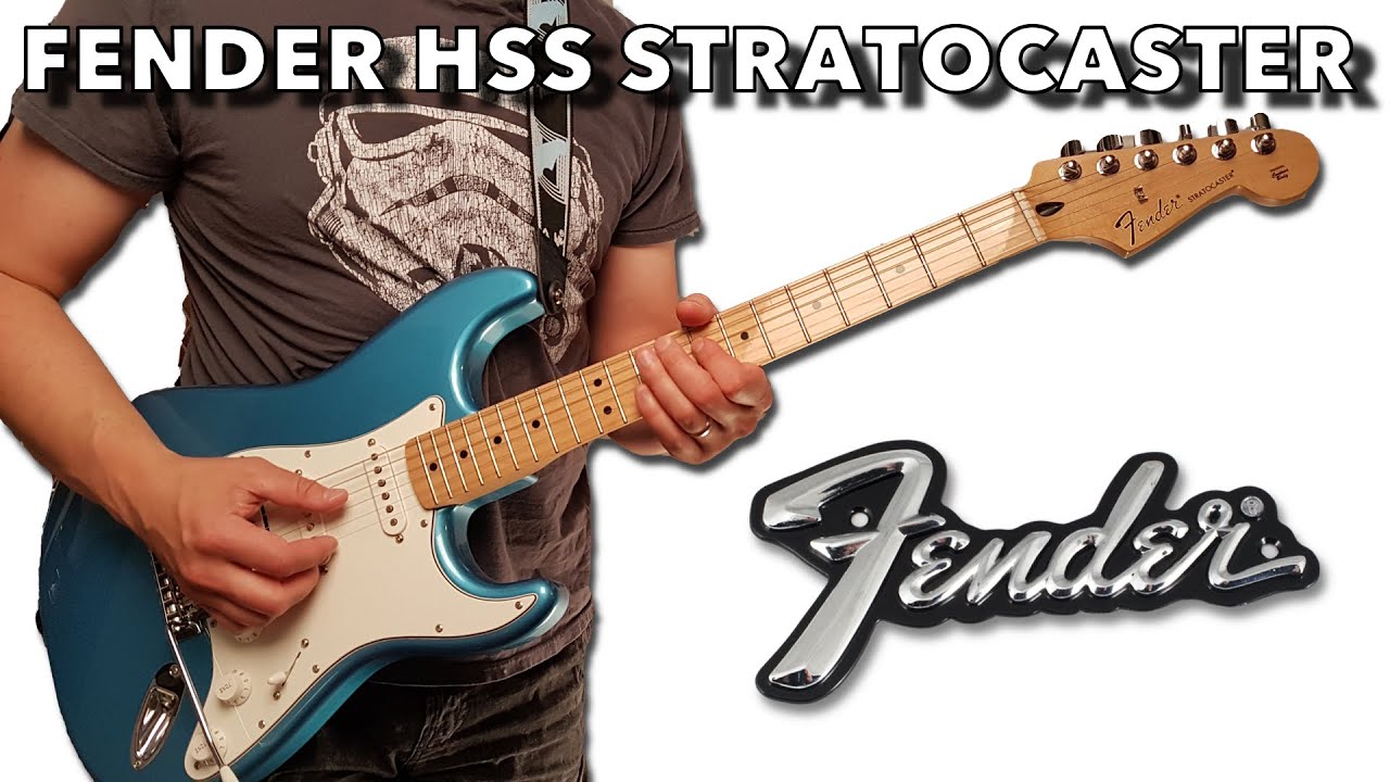 Fender Standard HSS Stratocaster - First Look & Demo - YouTube