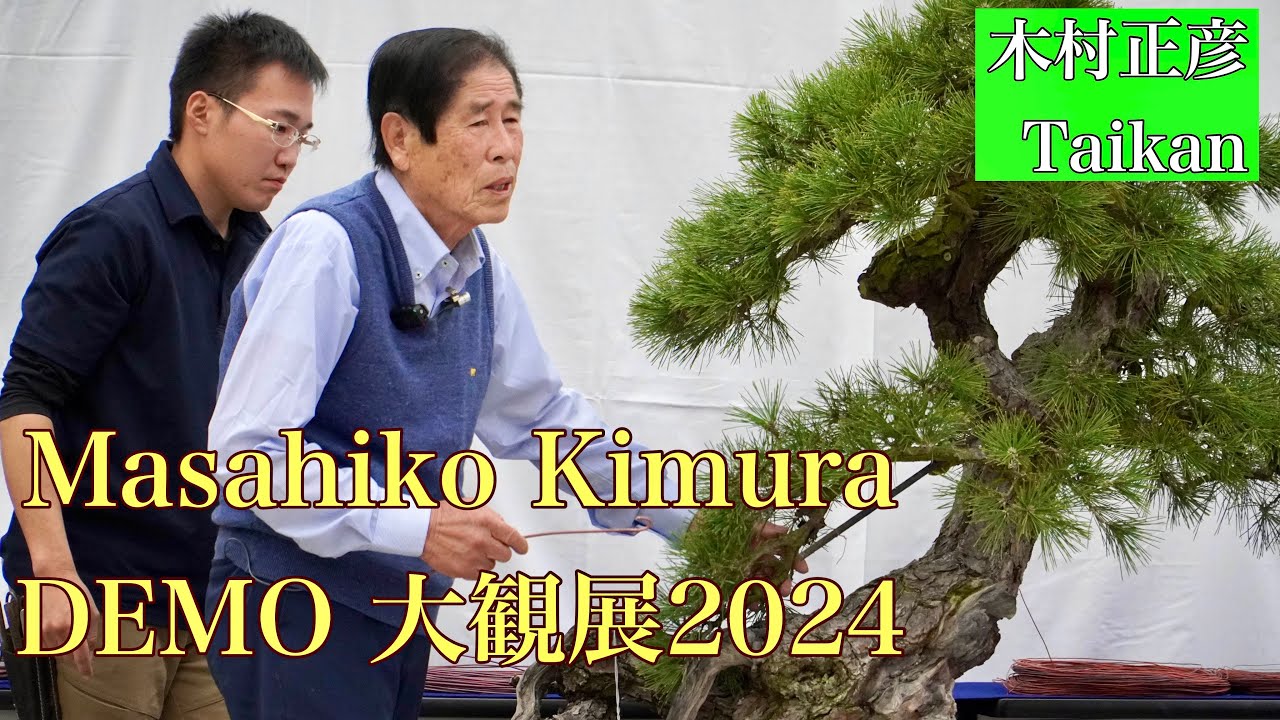 ③4K Masahiko Kimura Demo Part1 for Taikan exhibition 2024 木村
