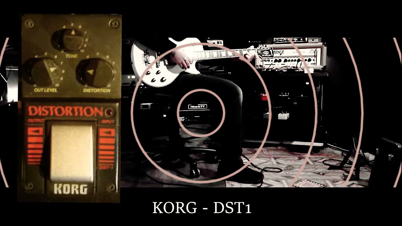 KORG DST1 vintage 80's distortion MIJ [SOUND CHECK] BASS AND