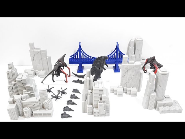 Godzilla 2014 Bandai Pack Of Destruction Muto's and Godzilla