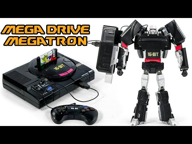 Transformers MEGA DRIVE Megatron SEGA Genesis 16-bit Classic Game