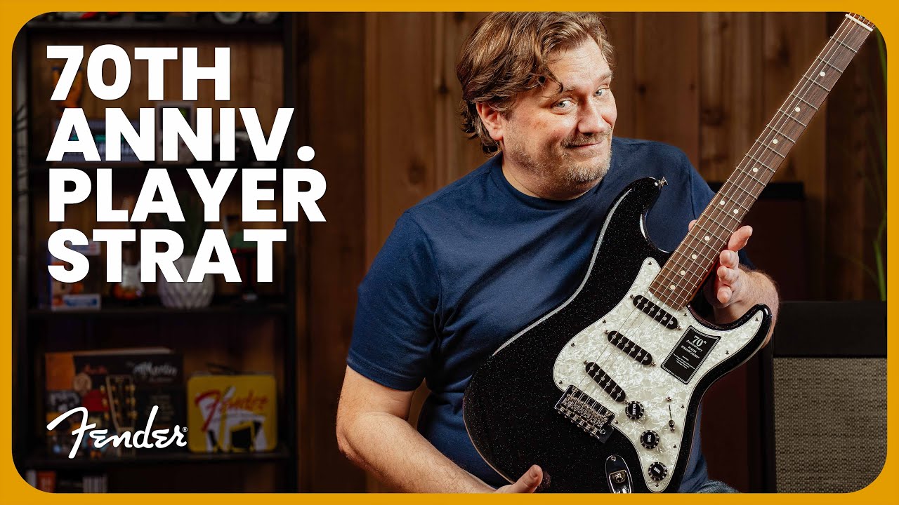 Fender 70th Anniversary Player Stratocaster Demo - YouTube