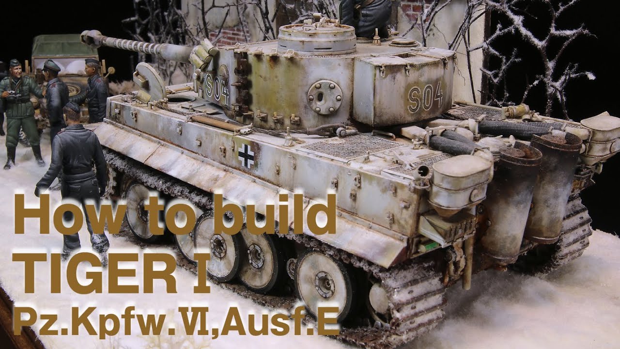 Tiger 1 Diorama. ヴィットマン・タイガーS04号車.ドラゴン1/35