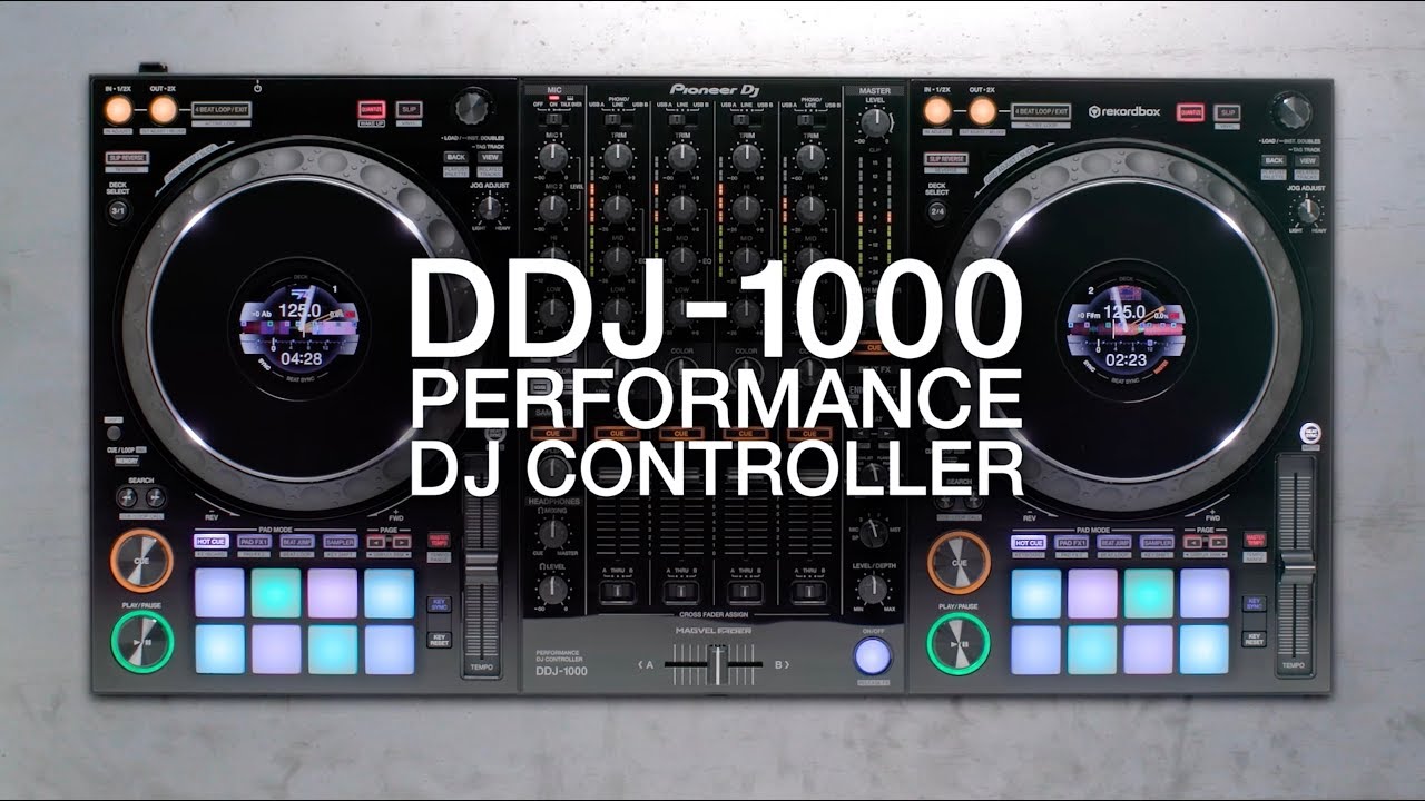 DJ】Pioneer/DDJ1000再入荷しました&DJコーナをご紹介！各種お試しでき