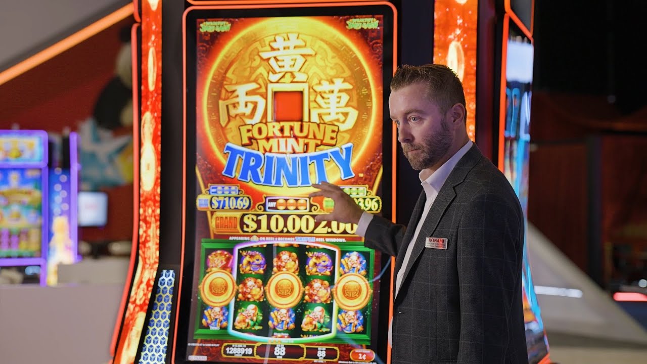 Tradeshow Exclusive: Fortune Mint Trinity Slot Series - YouTube