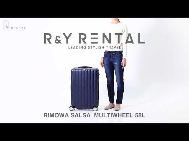 3-5泊] リモワ サルサ 58L マットブラック 4輪 RIMOWA SALSA