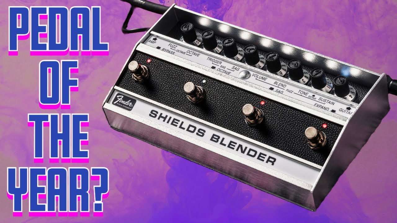 Fender Shields Blender is the Coolest Pedal of the Year. But