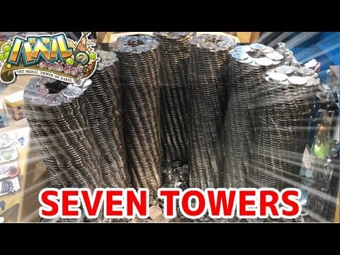 セガ バベルのメダルタワー】最大1000枚！高さ30cm！メダルゲームの