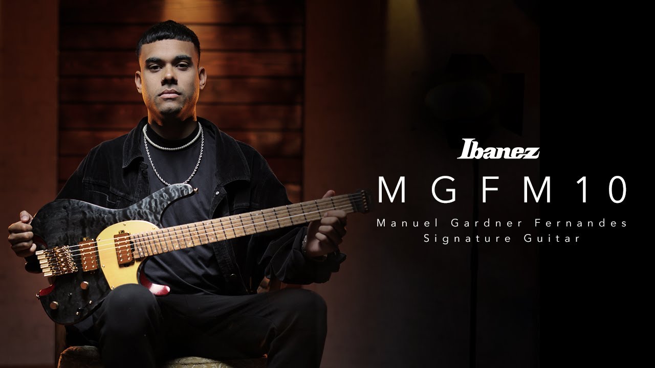 Manuel Gardner Fernandes -Signature Guitar - MGFM10 | Ibanez - YouTube