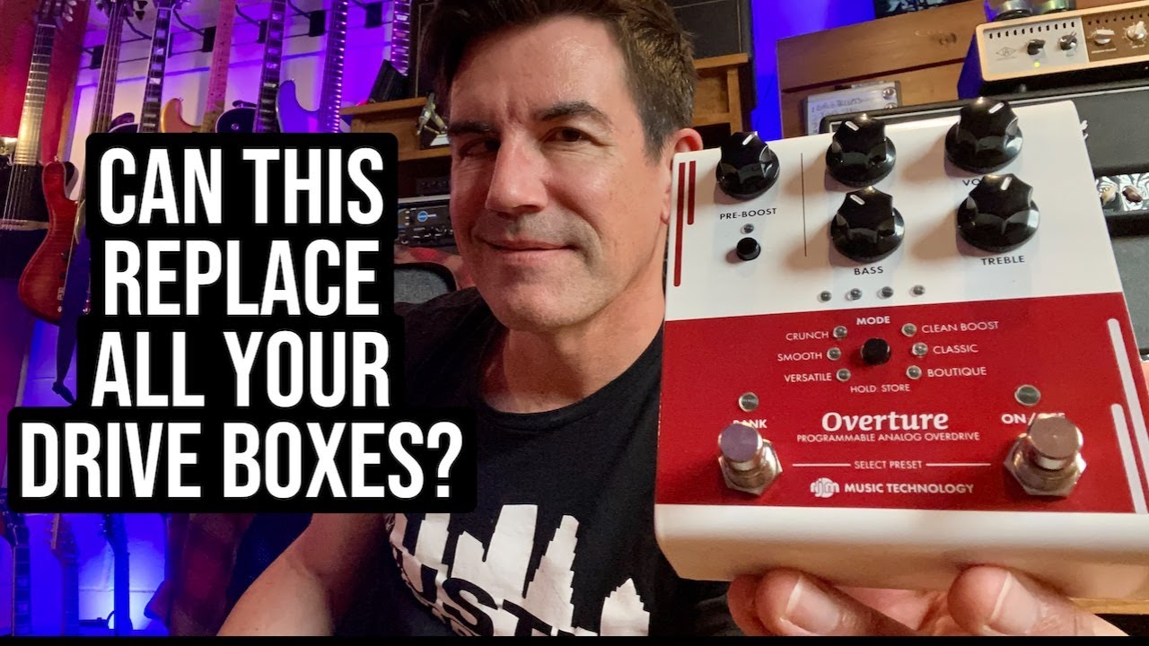 Overture Programmable Overdrive Pedal by RJM Music