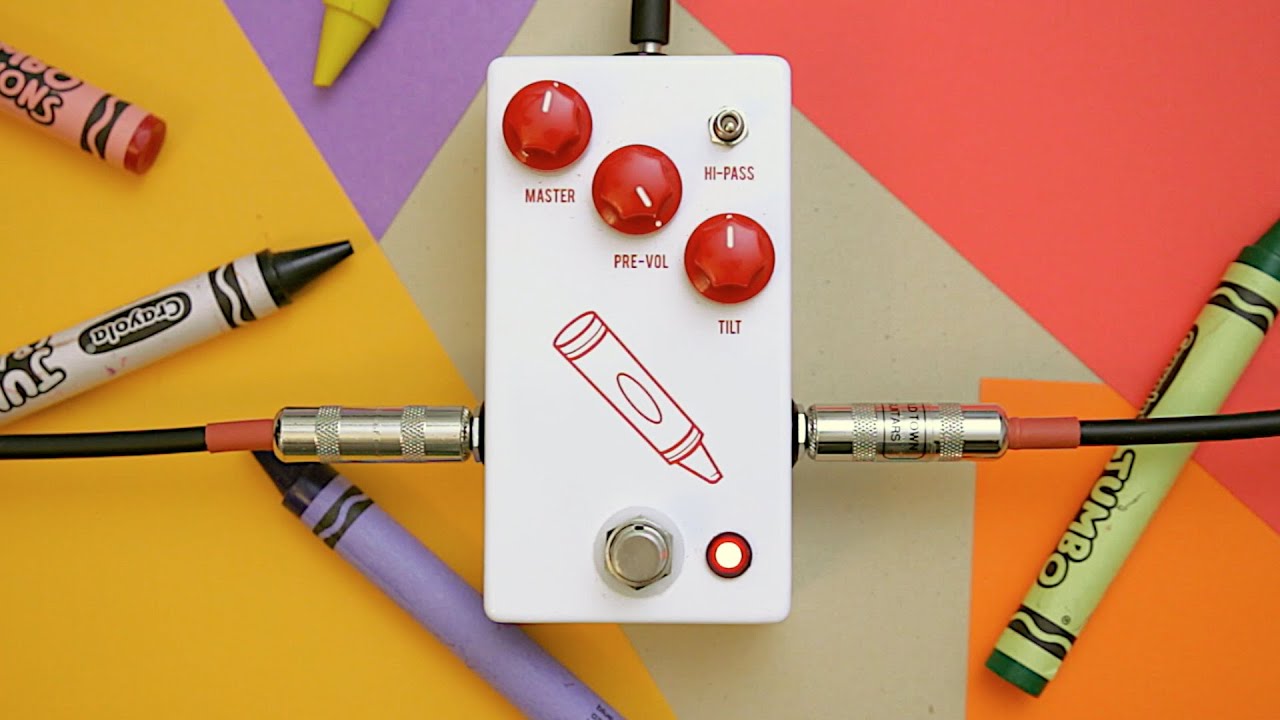 JHS Pedals Crayon - Neveコンソールをシミュレートした「Colour Box