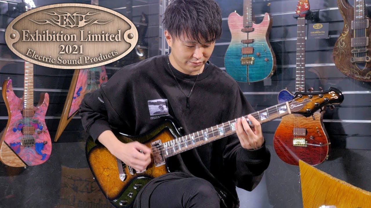 ESP Guitars: 2021 ESP Exhibition Limited EX21-20 STREAM-GT CTM