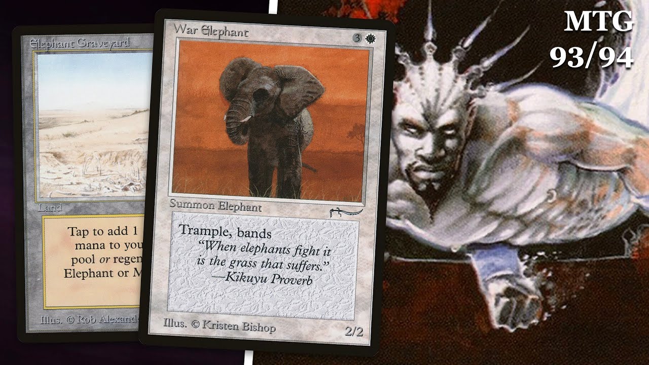 WG Elephant Tribal vs UG Arabian Aggro, Ep4 DadBodCon | Old School
