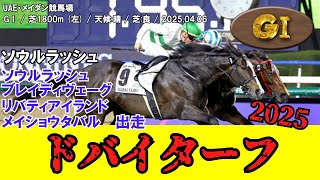 競馬】 ドバイターフ (UAE・ドバイワールドカップデー） 2025 / ソウル