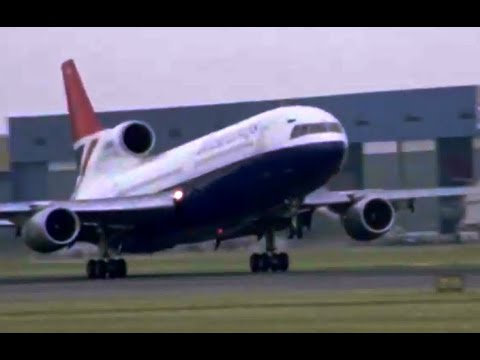British Airways Lockheed L-1011 Trisatar in Negus Livery arrives
