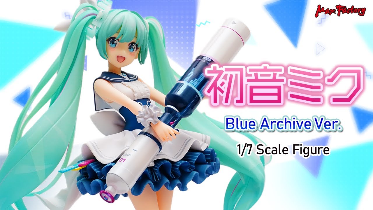 フィギュア】マックスファクトリー 初音ミク Blue Archive Ver