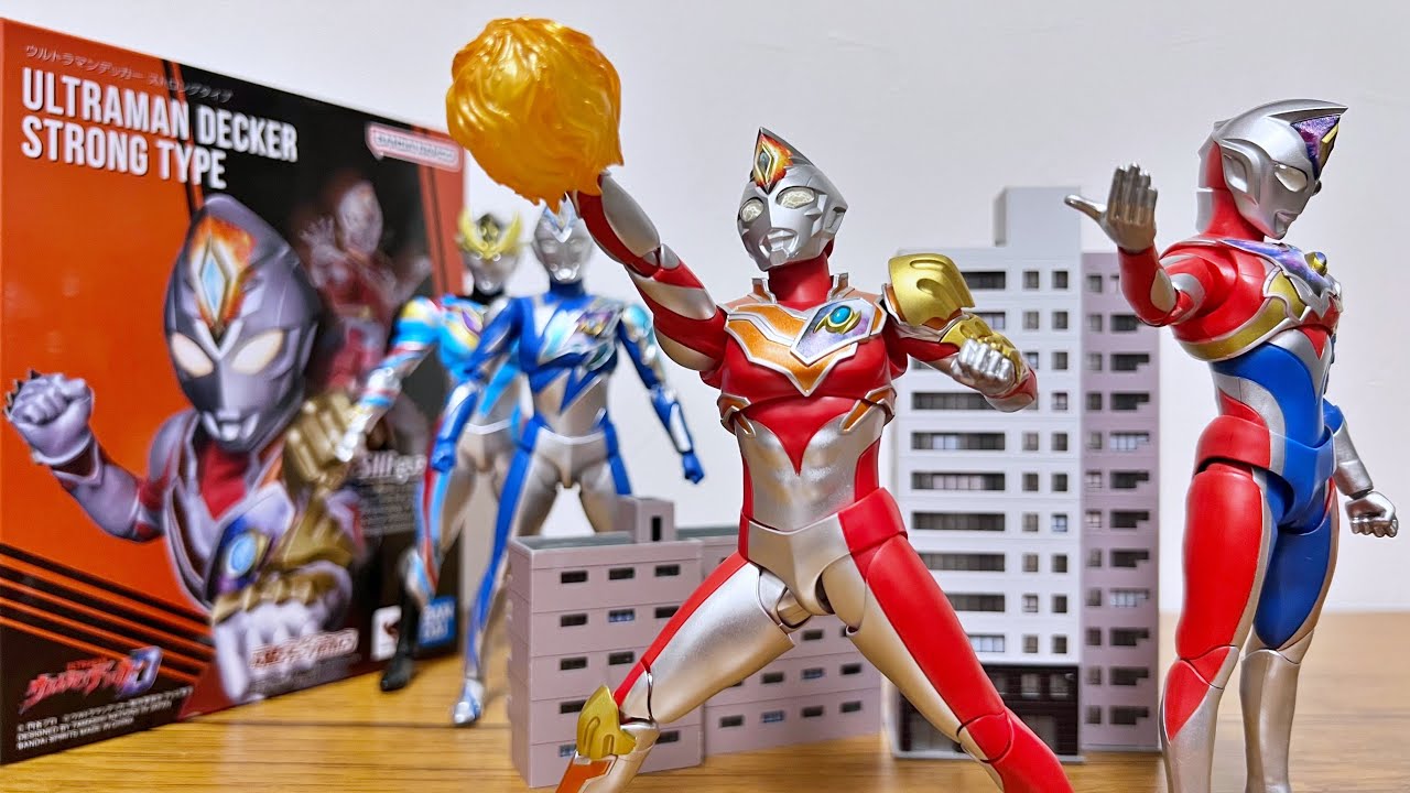 All the main characters are here!] S.H.Figuarts Ultraman Decker